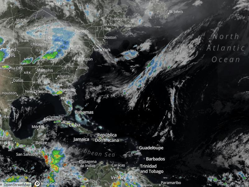 Atlantic Infrared Satellite