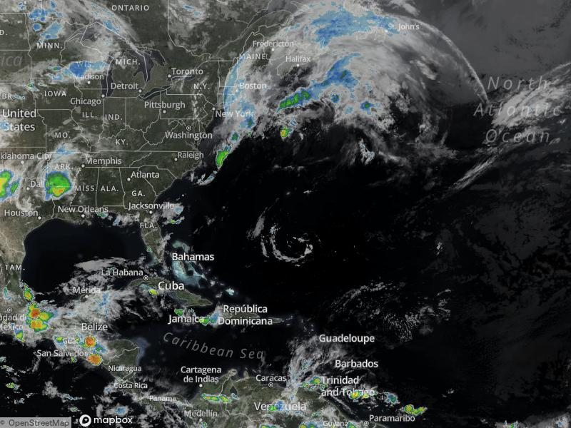 Atlantic Infrared Satellite