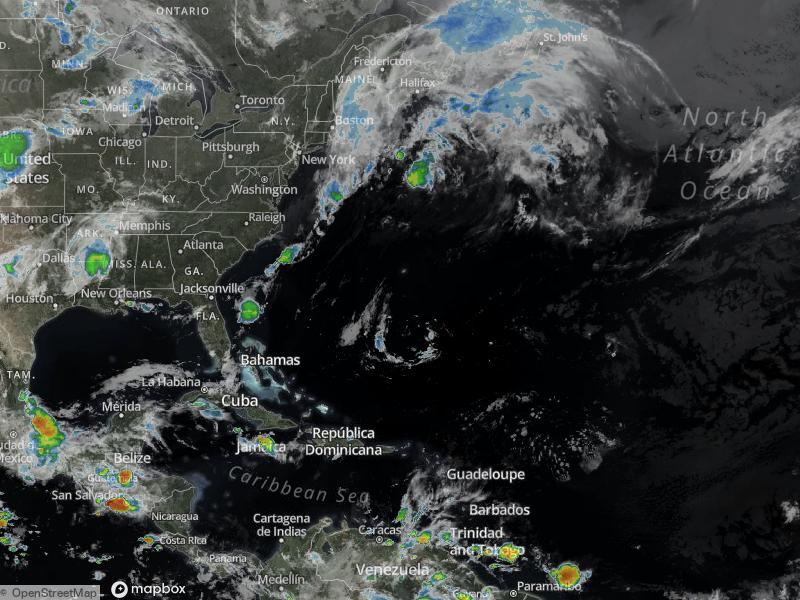 Atlantic Infrared Satellite