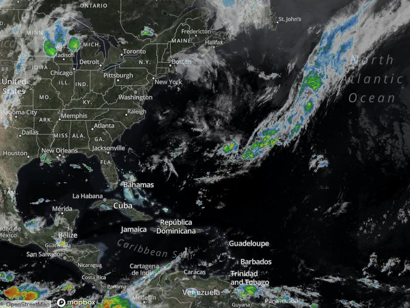 Atlantic Infrared Satellite