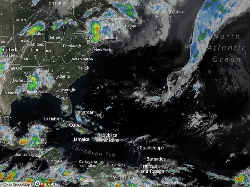 Atlantic Infrared Satellite