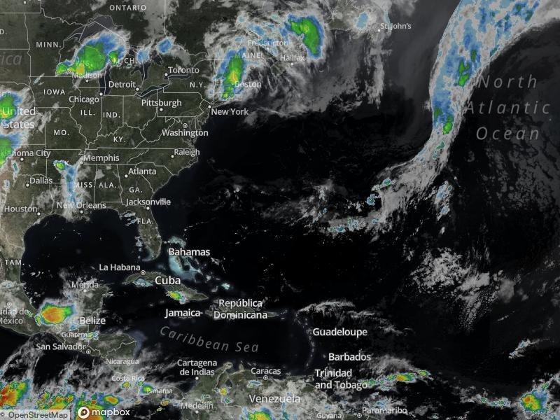 Atlantic Infrared Satellite