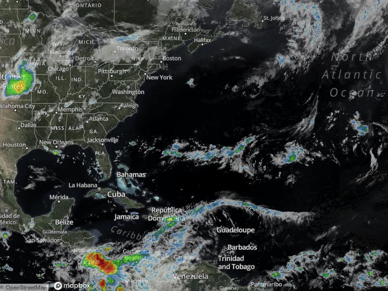 Atlantic Infrared Satellite