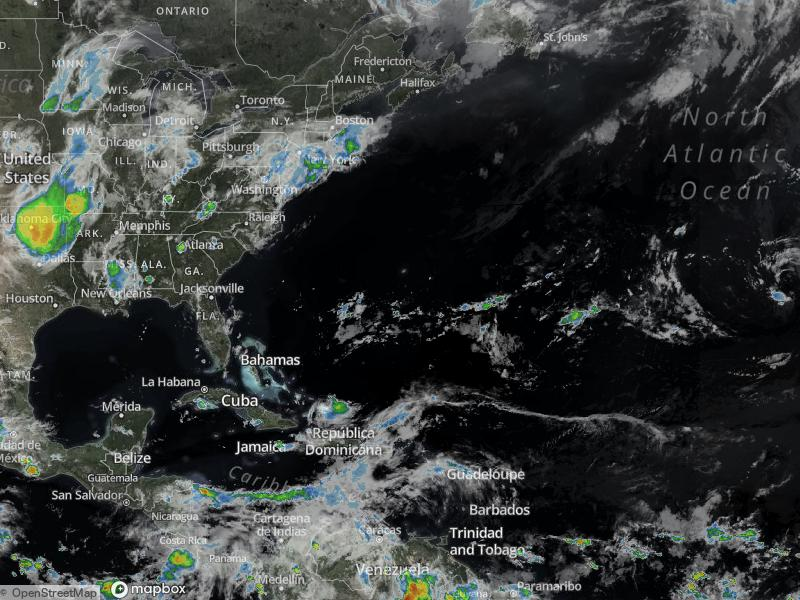 Atlantic Infrared Satellite