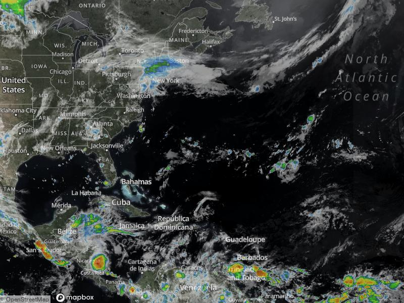 Atlantic Infrared Satellite