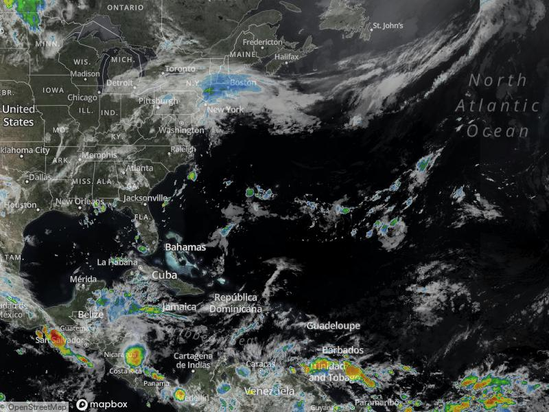 Atlantic Infrared Satellite