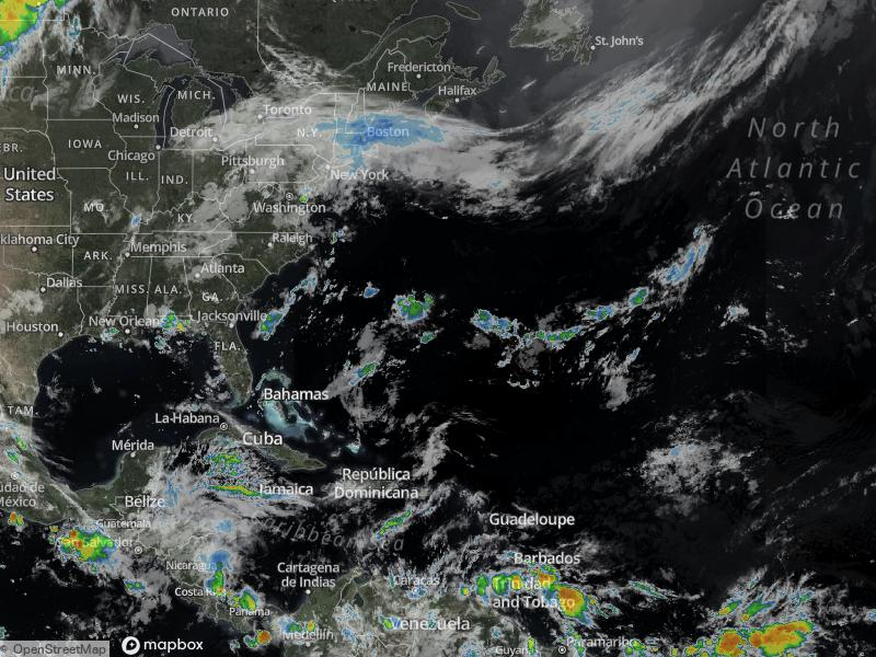 Atlantic Infrared Satellite