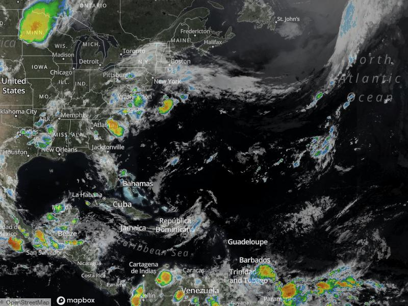 Atlantic Infrared Satellite