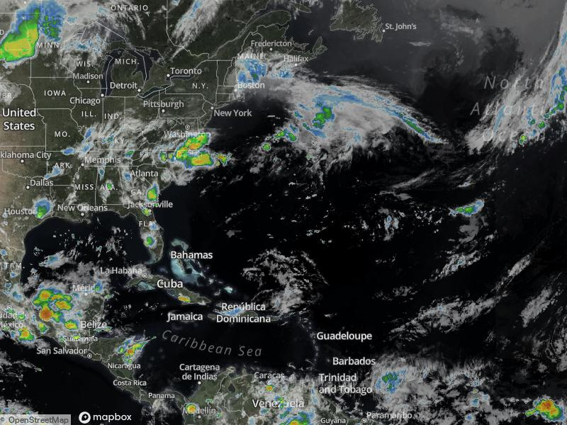 Atlantic Infrared Satellite