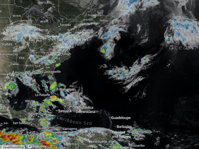 Atlantic Infrared Satellite