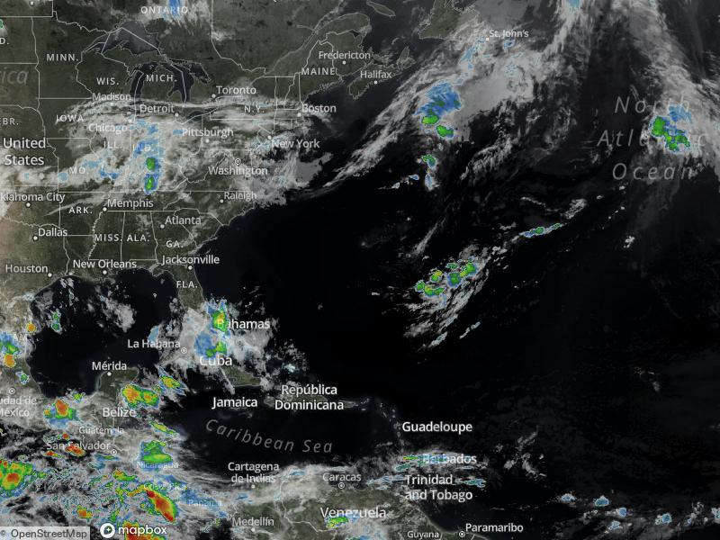 Atlantic Infrared Satellite