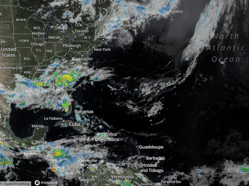 Atlantic Infrared Satellite