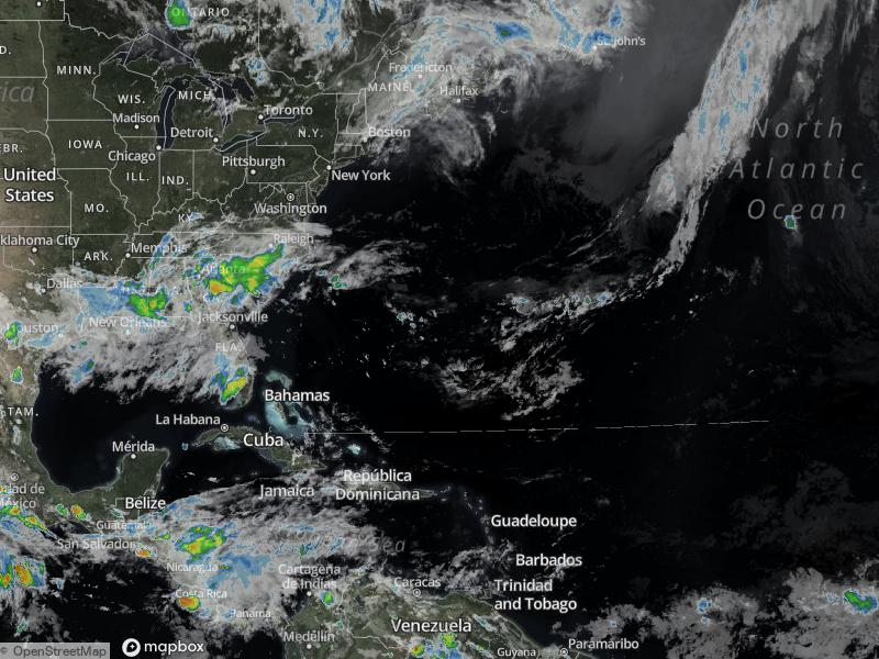 Atlantic Infrared Satellite