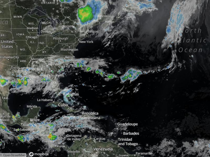 Atlantic Infrared Satellite