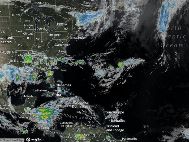 Atlantic Infrared Satellite