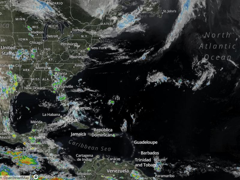 Atlantic Infrared Satellite