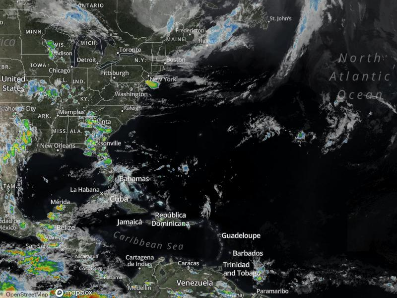 Atlantic Infrared Satellite