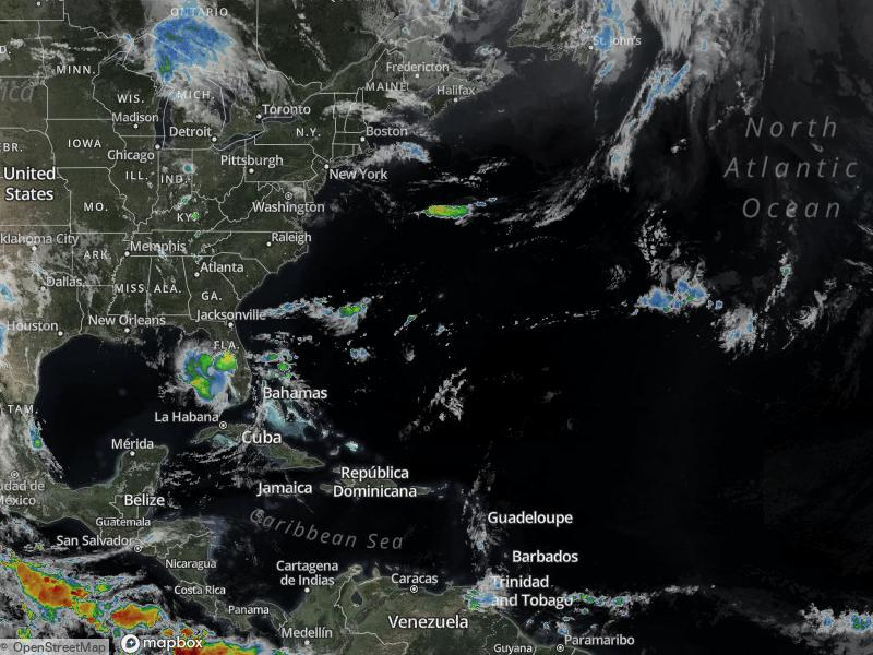 Atlantic Infrared Satellite