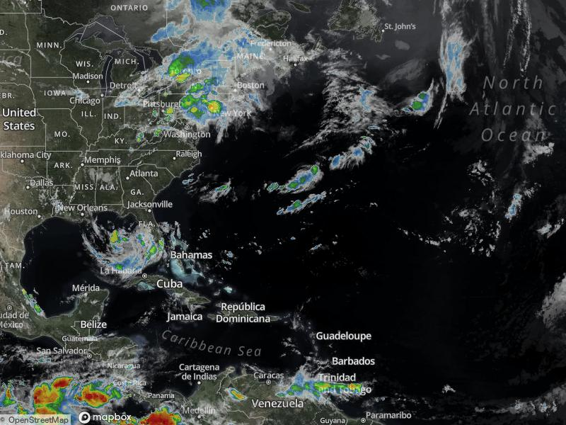 Atlantic Infrared Satellite