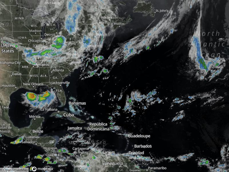 Atlantic Infrared Satellite