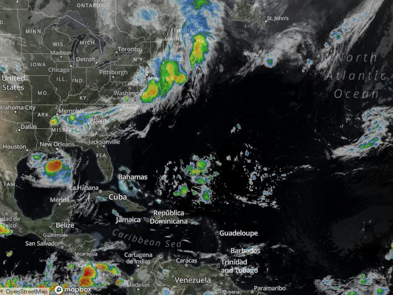 Atlantic Infrared Satellite