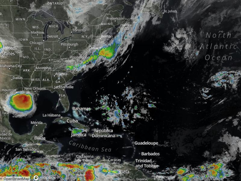 Atlantic Infrared Satellite