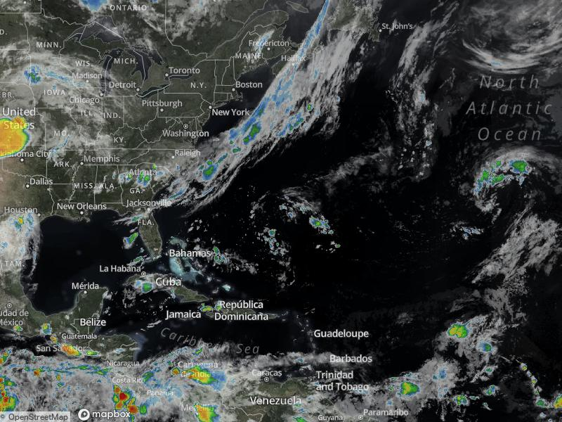 Atlantic Infrared Satellite