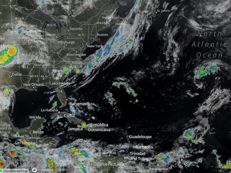 Atlantic Infrared Satellite