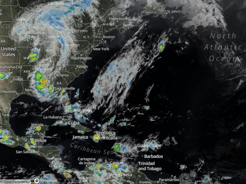 Atlantic Infrared Satellite