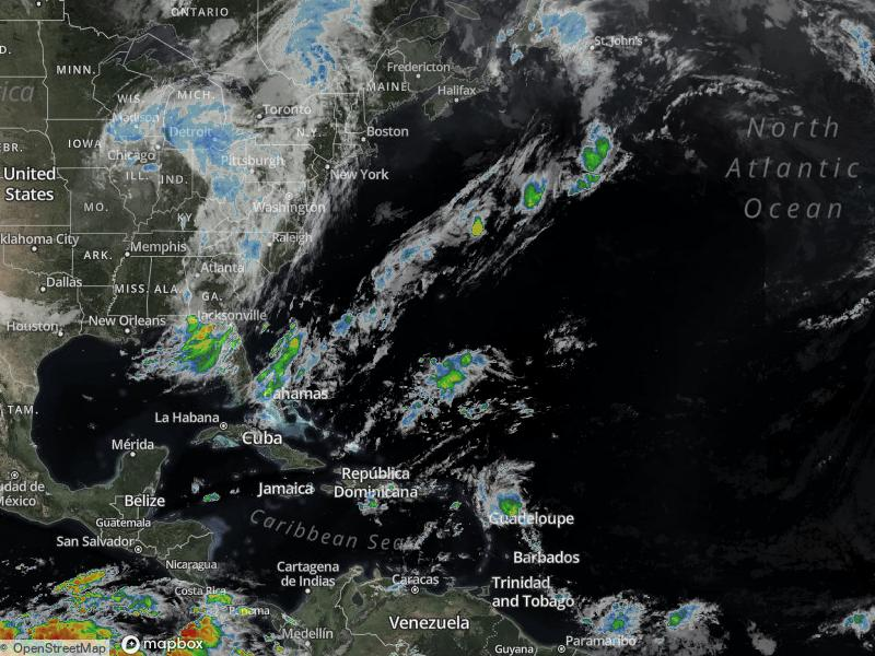 Atlantic Infrared Satellite