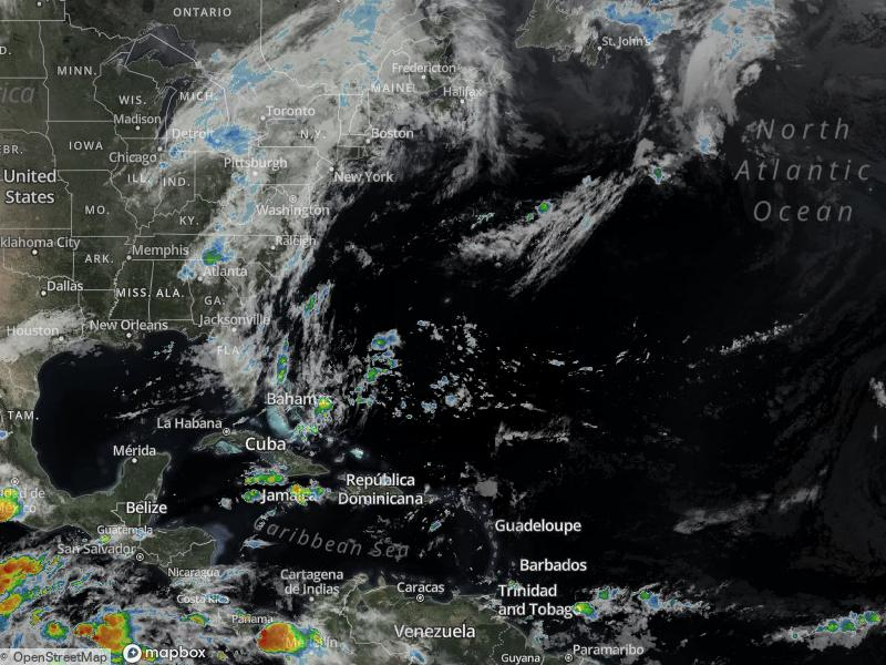Atlantic Infrared Satellite