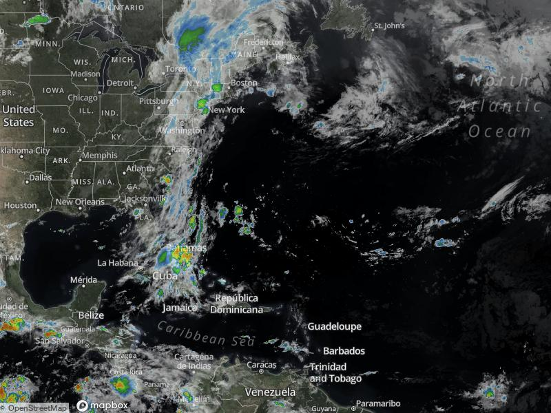 Atlantic Infrared Satellite