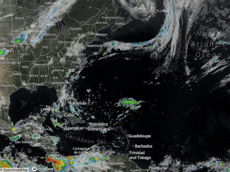 Atlantic Infrared Satellite