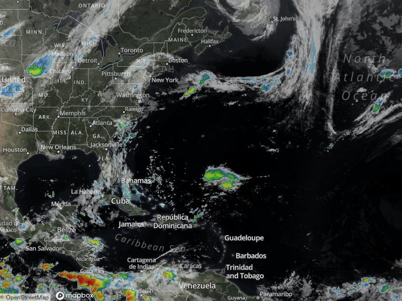 Atlantic Infrared Satellite