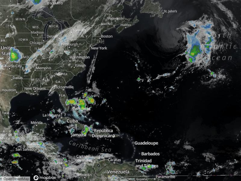 Atlantic Infrared Satellite