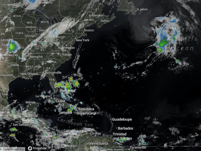 Atlantic Infrared Satellite
