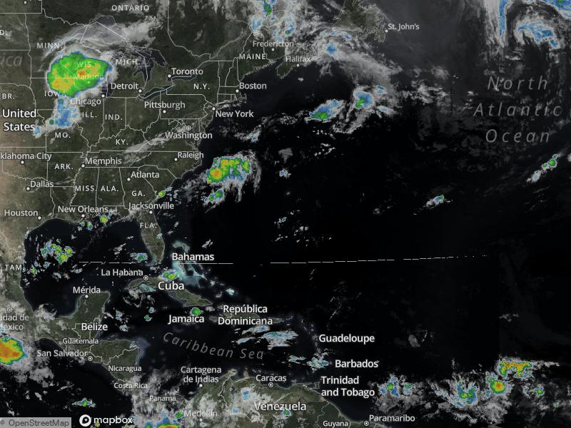 Atlantic Infrared Satellite