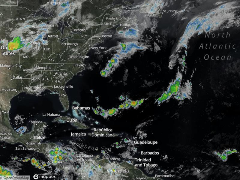Atlantic Infrared Satellite