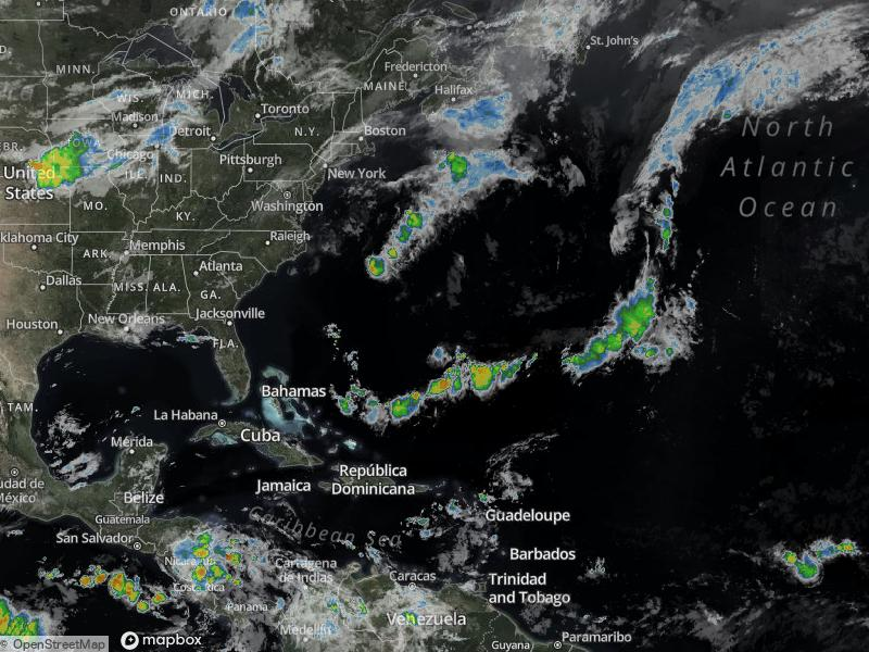 Atlantic Infrared Satellite