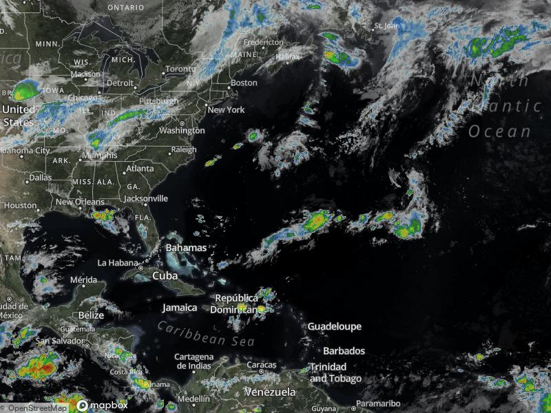 Atlantic Infrared Satellite