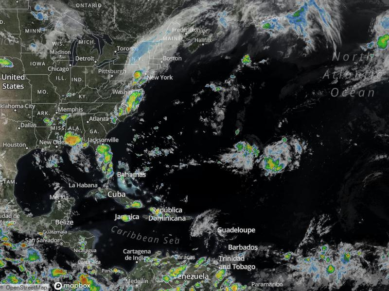 Atlantic Infrared Satellite