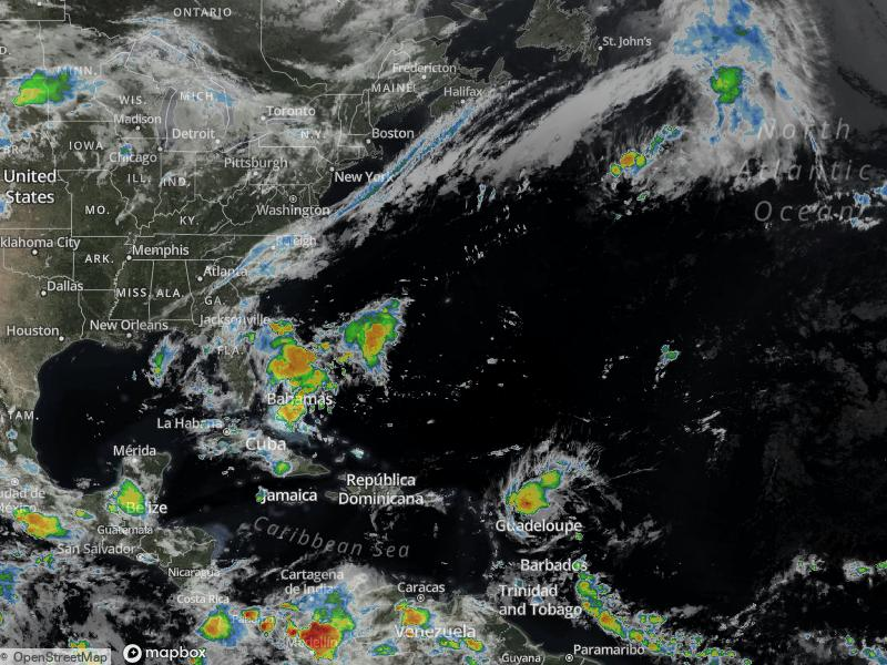 Atlantic Infrared Satellite