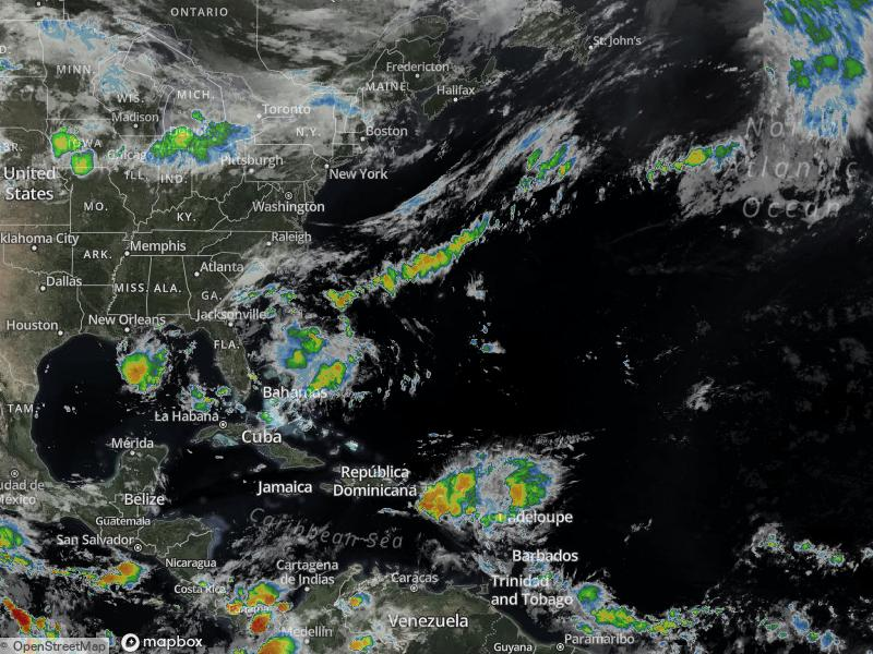 Atlantic Infrared Satellite