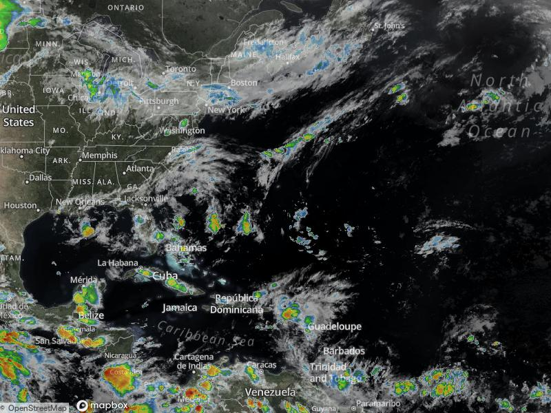 Atlantic Infrared Satellite