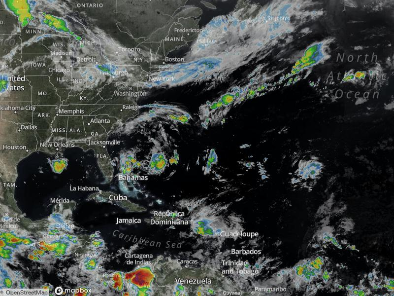 Atlantic Infrared Satellite