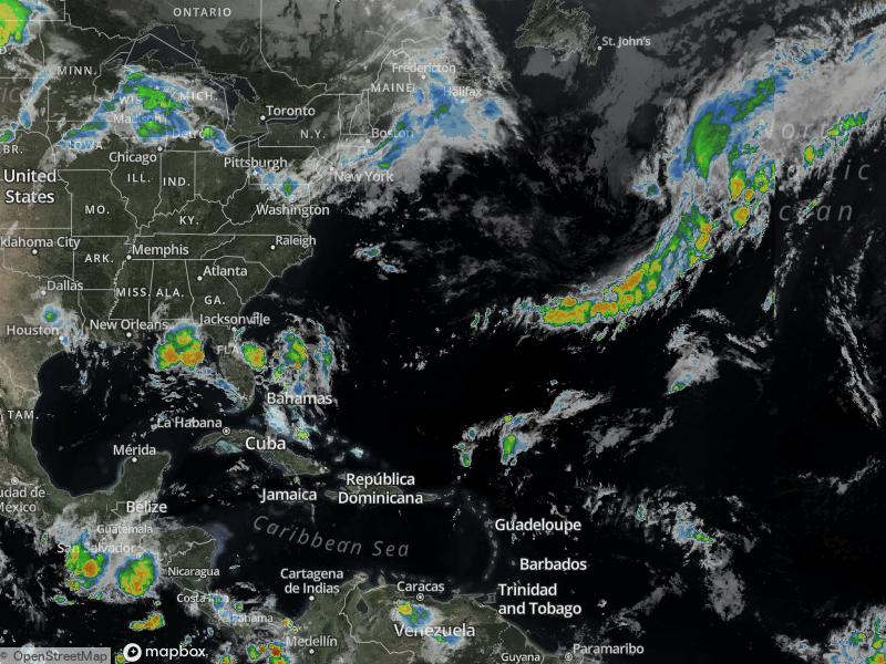 Atlantic Infrared Satellite