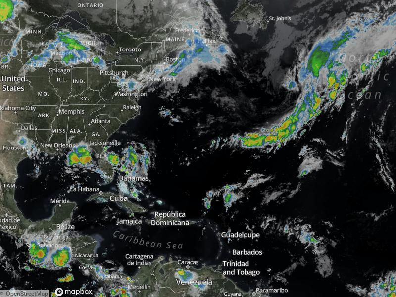 Atlantic Infrared Satellite