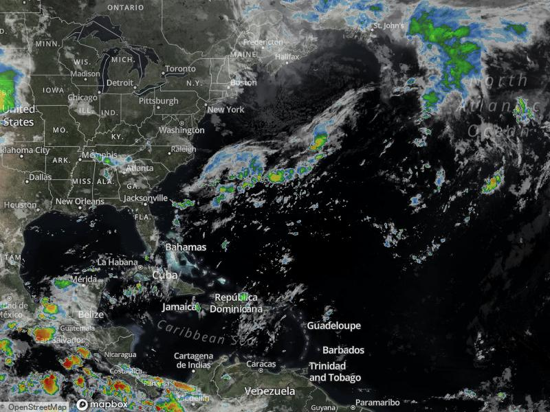 Atlantic Infrared Satellite