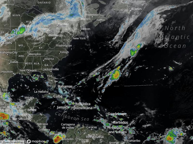 Atlantic Infrared Satellite