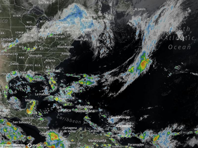 Atlantic Infrared Satellite